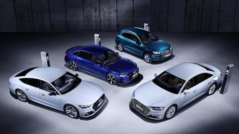 Audi, la sigla TFSI e racchiude l'efficienza ibrida plug-in