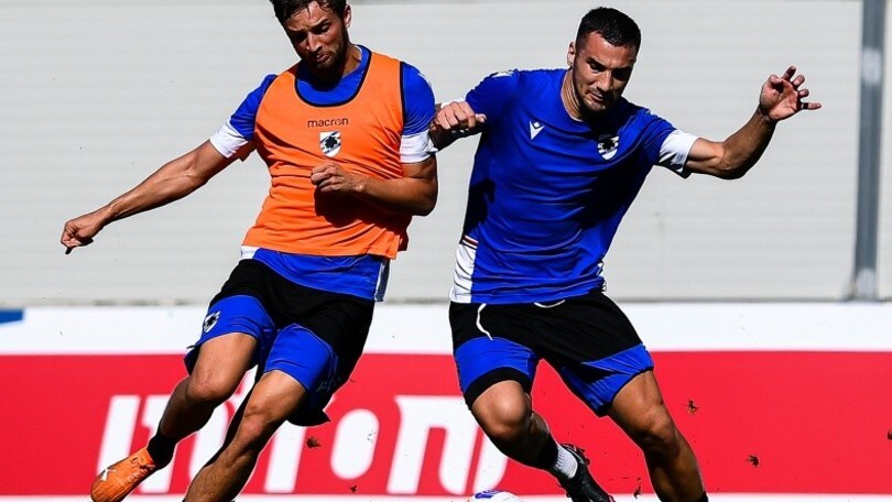 Quagliarella show, doppietta nel test in famiglia con la Sampdoria