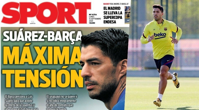 Sport: "Tensione Barcellona-Suarez, l'uruguaiano rischia un anno in tribuna"
