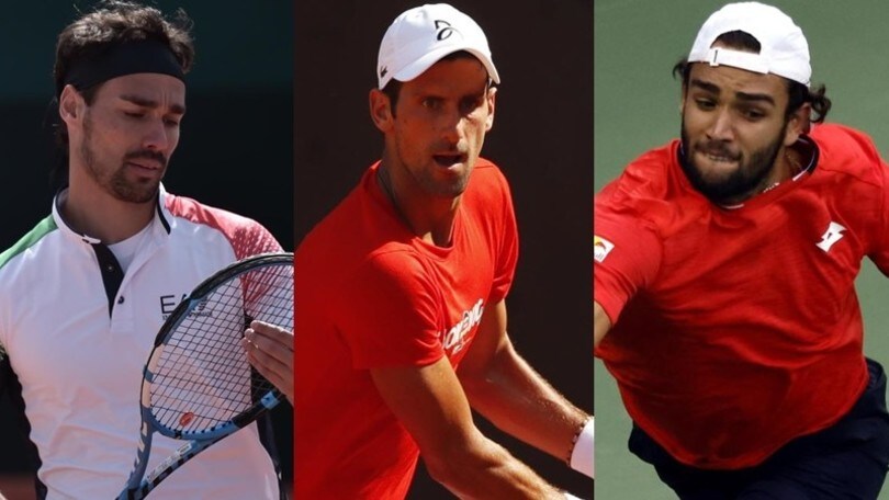 Ranking ATP: Djokovic rimane primo, Berrettini stabile ma Fognini perde una posizione