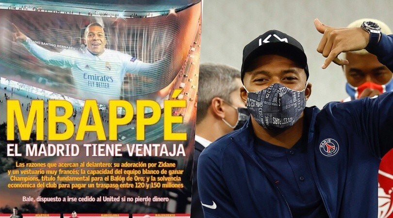 As: "Mbappé vuole il Real Madrid: nervi tesi con il Psg"