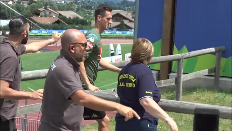 Milik vicino al sì alla Roma