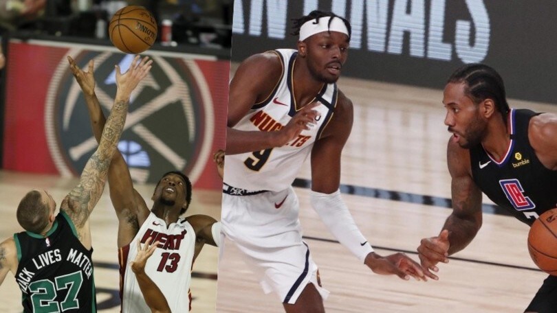 Nba, storica rimonta Denver: è in finale! Miami batte Boston in gara-1