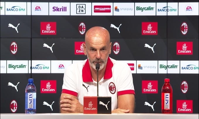 Pioli: "Ibra sta bene, Tonali è già pronto"