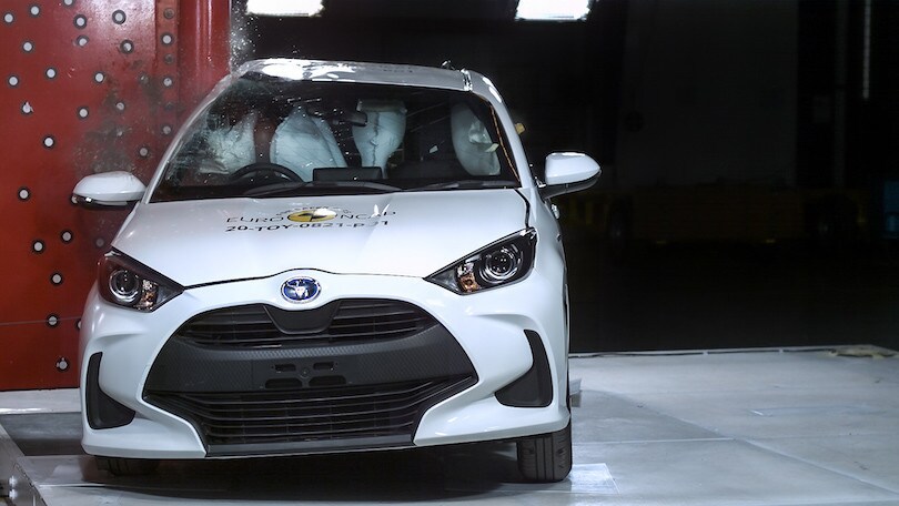 Toyota Yaris è la prima del 2020 con 5 stelle ai crash-test EuroNCAP