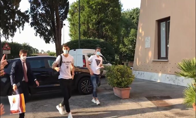 Visite mediche a Villa Stuart per Kumbulla