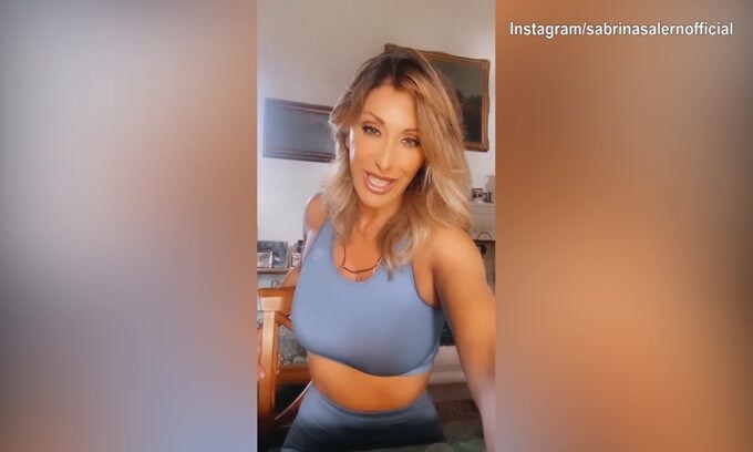 Squadra "Sabrina Salerno", il ringraziamento della cantante