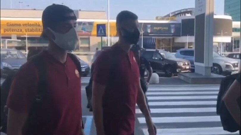 La Roma parte per Verona, c'è Dzeko