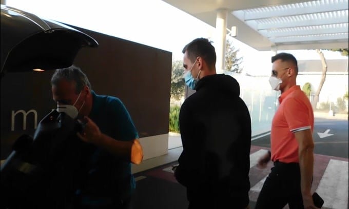 Milik, arriva a Ciampino e va a Napoli