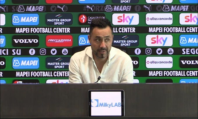 De Zerbi: "Affronteremo un Cagliari aggressivo"