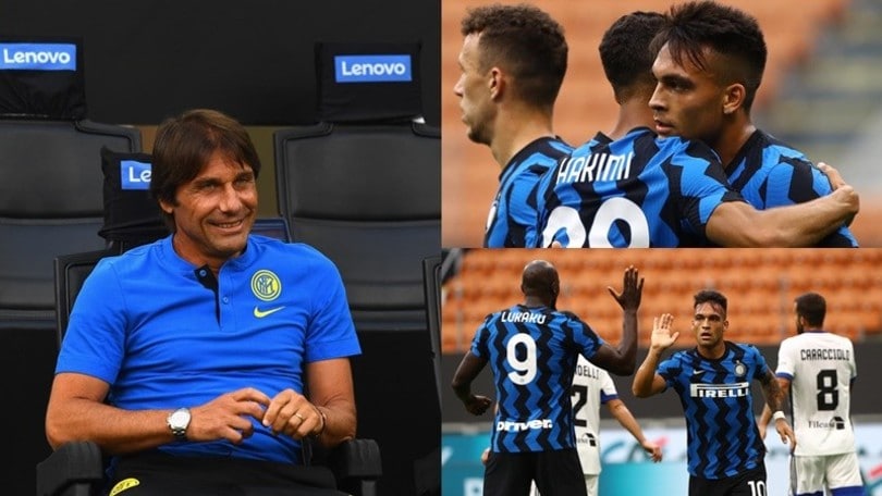 Lautaro incanta Conte: che tripletta in Inter-Pisa!