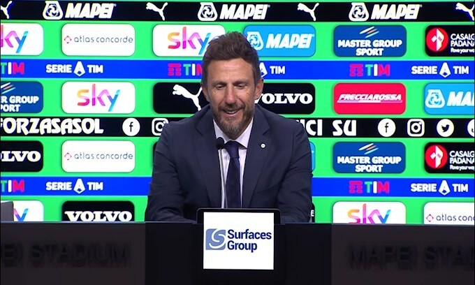 Di Francesco: "Un pareggio giusto"