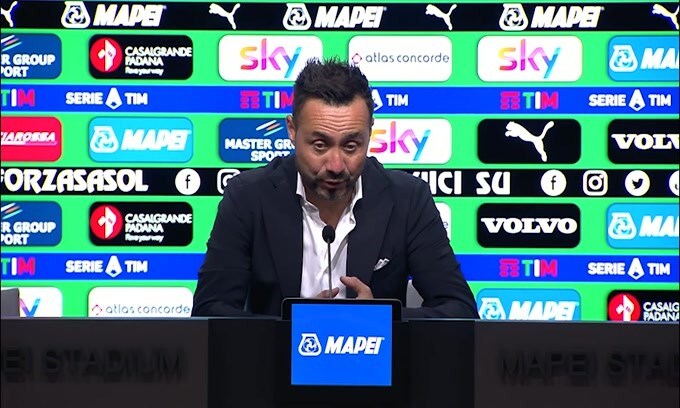 De Zerbi: "Siamo stati condizionati da mercato e nazionali"