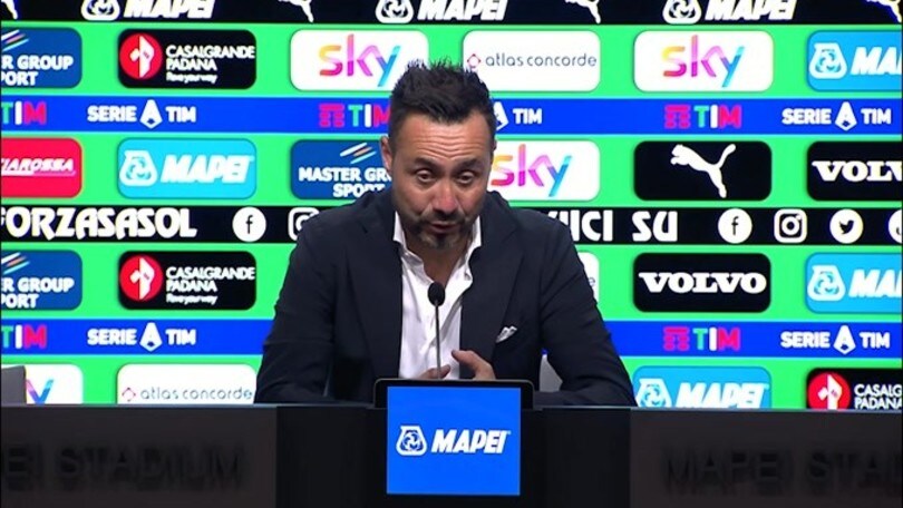 De Zerbi: "Siamo stati condizionati da mercato e nazionali"