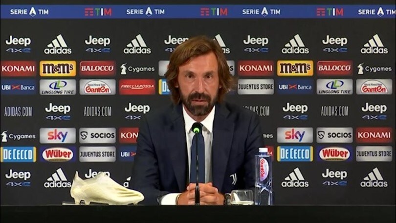 Pirlo: "La mia idea di calcio è con il centravanti"