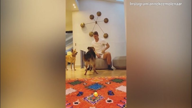 De Ligt e il trucco che fa impazzire i cani