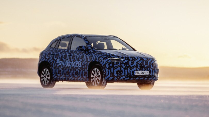 Mercedes EQA, arriva nel 2021