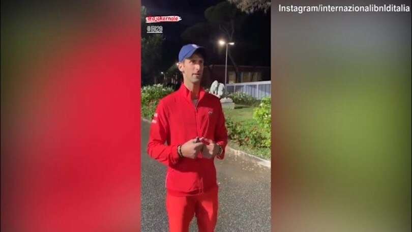 Djokovic: "A Roma come essere a casa"