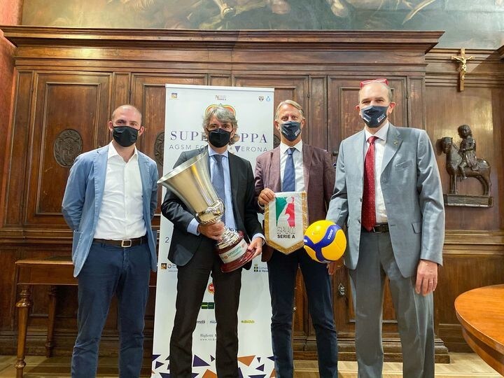 Verona ha ospitato la presentazione della Finale di Supercoppa
