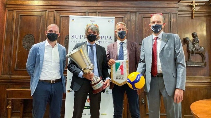 Verona ha ospitato la presentazione della Finale di Supercoppa