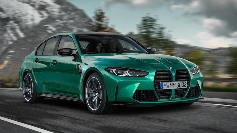 Nuova BMW M3 e M4 rivelano la calandra verticale
