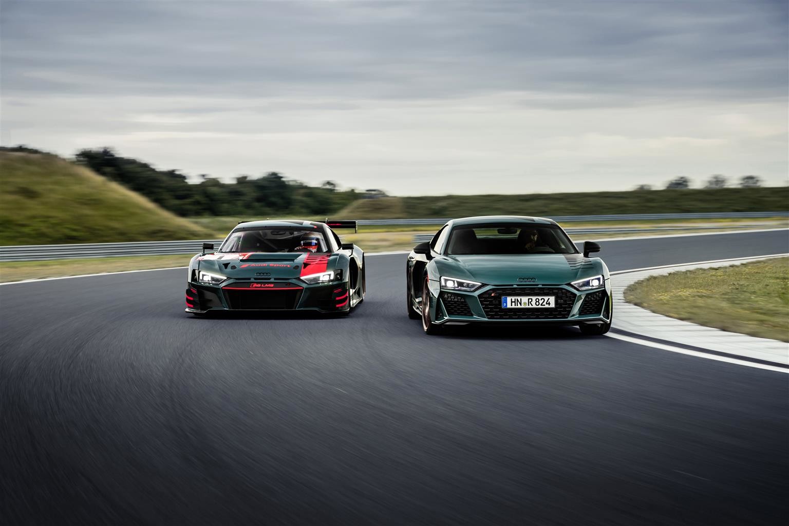 Audi R8 green hell: nata nell’Inferno Verde GLI SCATTI