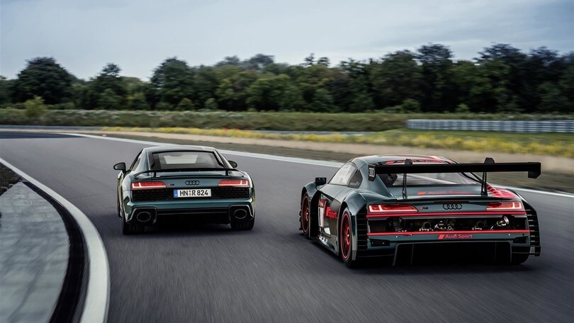 Audi R8 Green Hell: l'omaggio alla 24 Ore Nürburgring e alla Audi R8 LMS in verde adrenalinico