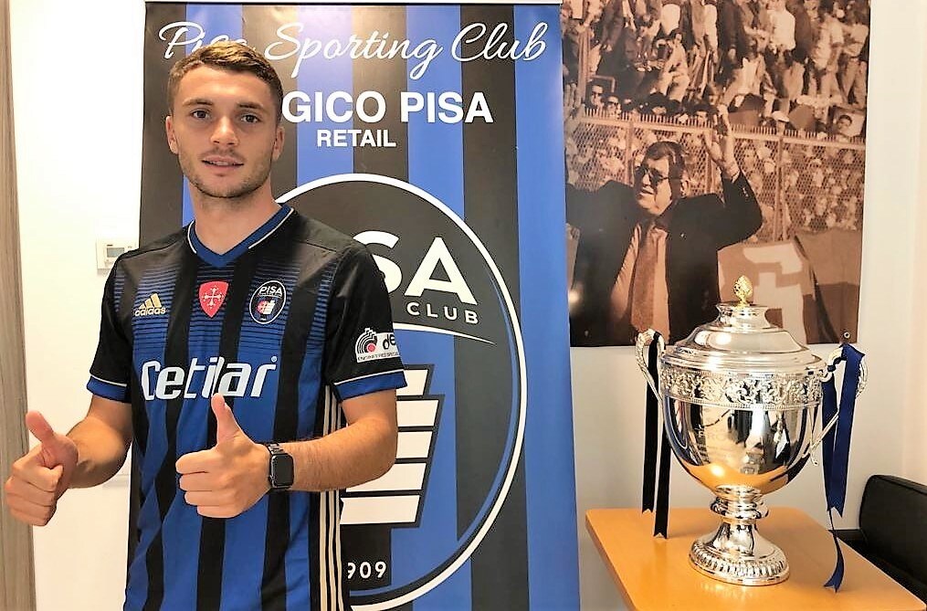 Pisa, Palombi è nerazzurro: lascia la Lazio in prestito con diritto di riscatto