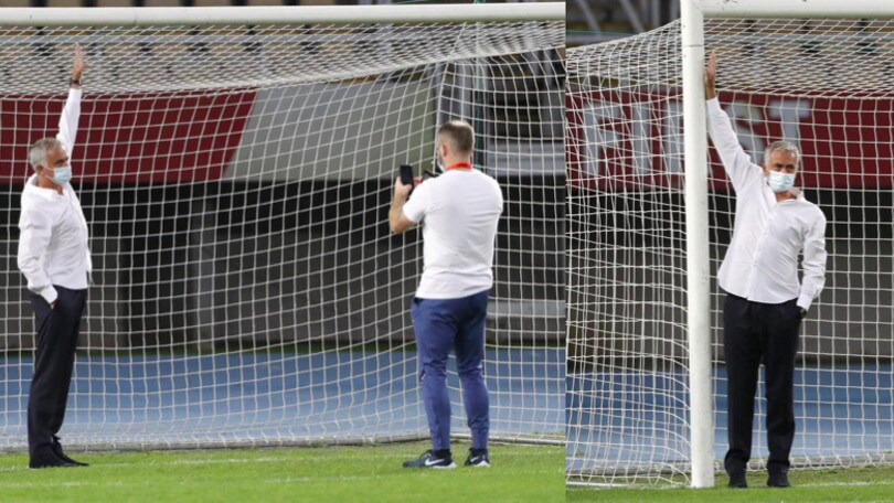 Europa League, Mourinho misura la porta: è troppo bassa