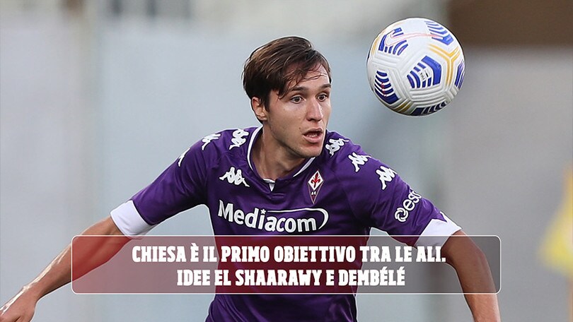 Chiesa è il primo obiettivo tra le ali. Idee El Shaarawy e Dembélé