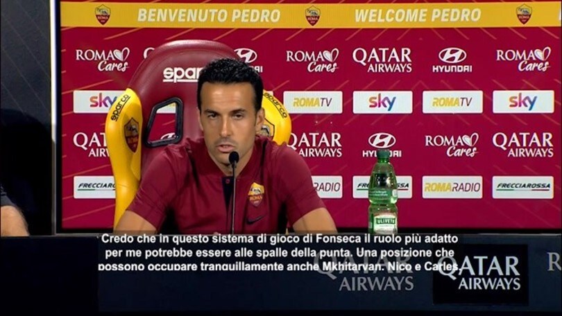 Pedro: "Ruolo? Mi piace stare dietro la punta"