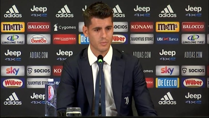 Morata: "Juve, felice di essere tornato"