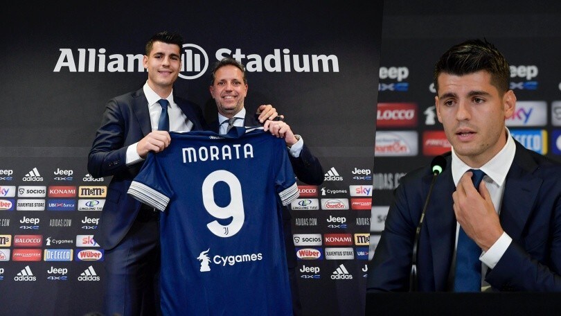 Juve, riecco Morata: Pirlo ha finalmente il suo numero 9