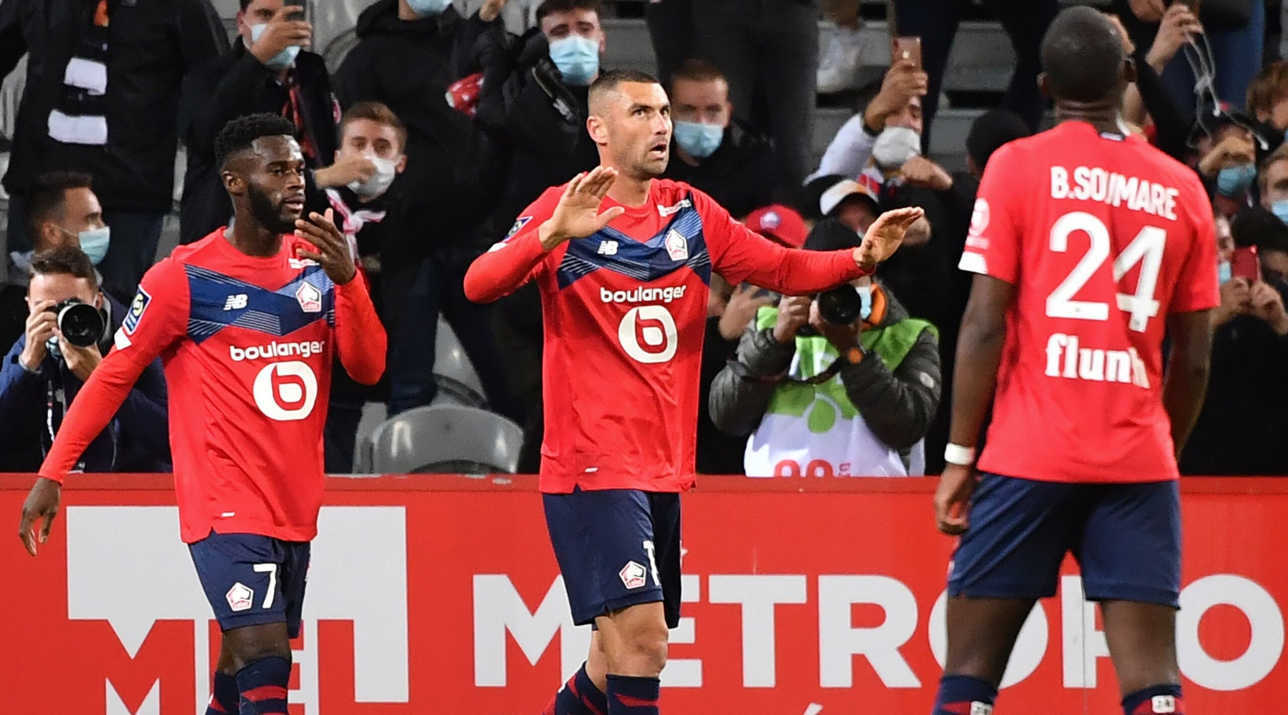 Ligue 1, il Lilla batte il Nantes e vola primo: si sblocca Yilmaz