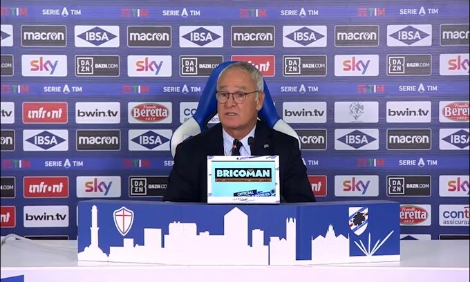 Ranieri: "Non è possibile prendere gol in contropiede sul 2-0"