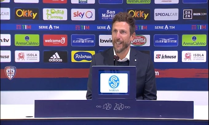 Di Francesco: "Il Cagliari deve lavorare e migliorare"