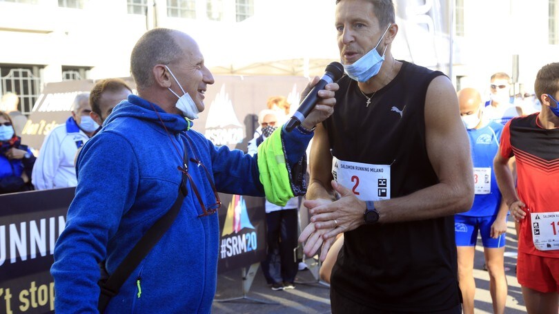 Anche Massimo Ambrosini nella Milano che riparte con Salomon Running