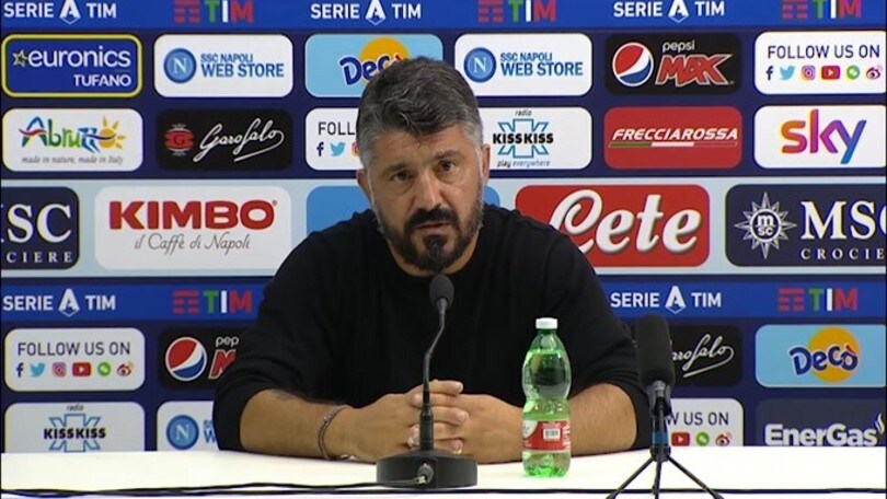 Gattuso: "Ho riproposto il calcio di Sarri per aiutare la squadra"