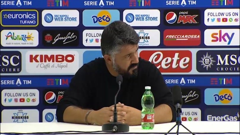 Gattuso: "Insigne? Ha avuto un problema muscolare"