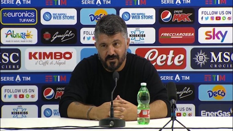 Gattuso: "Questo il Napoli che vorrei vedere? Non saprei.."