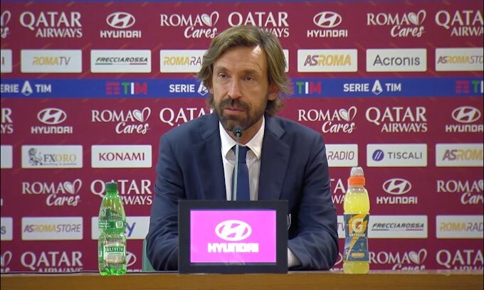 Pirlo: "Il gol del 2-1 non è possibile prenderlo in quel modo"