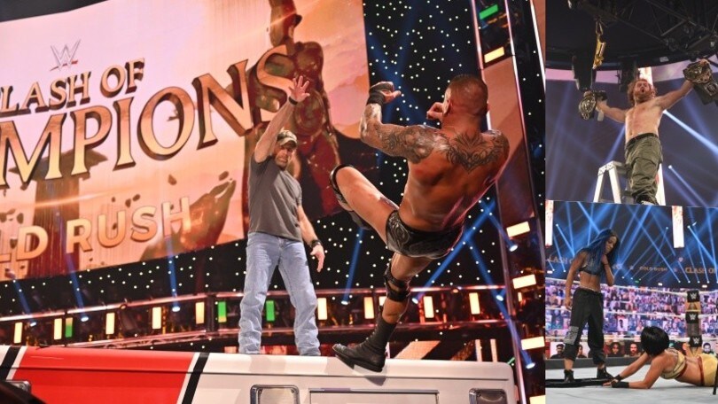 WWE Clash of Champions 2020, le leggende puniscono Randy Orton