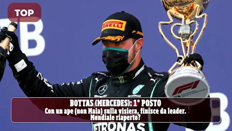 F1 Gp Russia - Leclerc, Bottas e Sainz: chi è Top e chi invece Flop? VIDEO