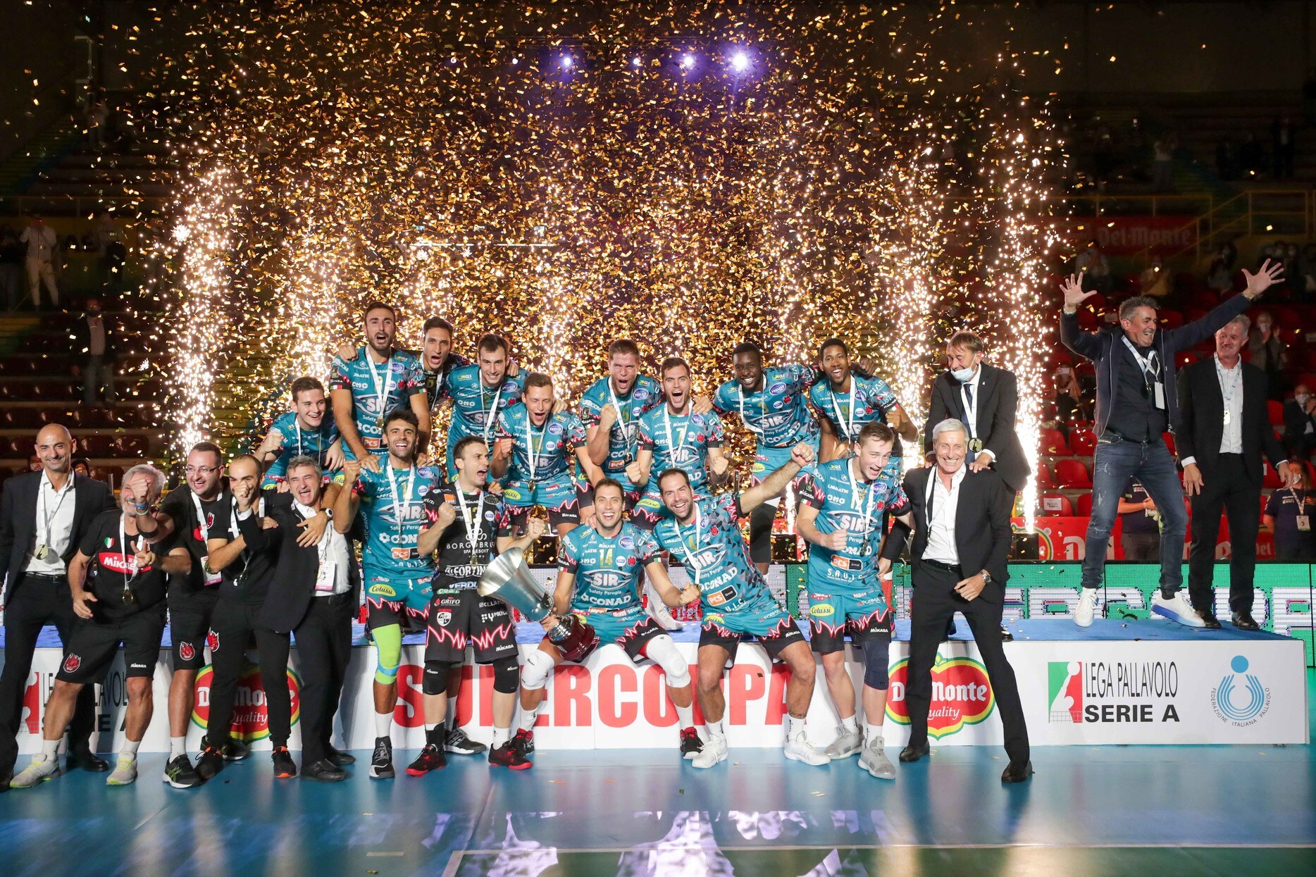 Supercoppa, festeggia Perugia
