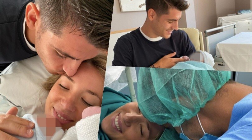 Juve, Morata è di nuovo papà: è nato Edoardo