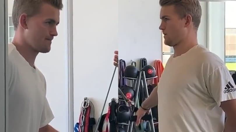 De Ligt lavora intensamente, la Juve lo aspetta