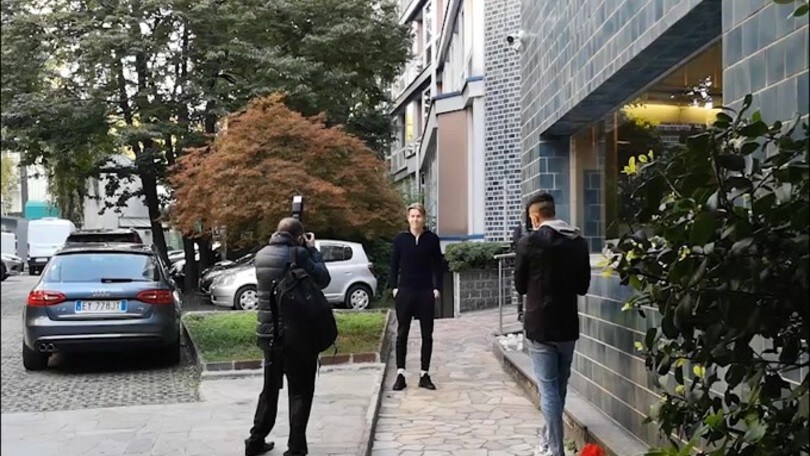 Milan, Hauge in clinica per le visite mediche