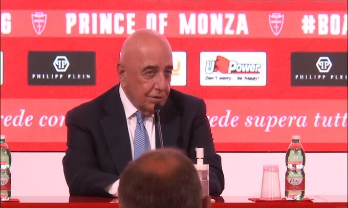 Galliani: "Gol fantasma? Necessaria la Var"