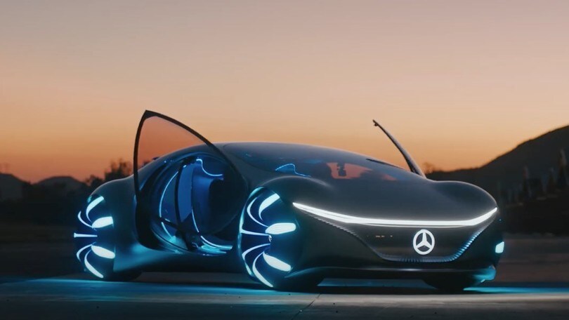 Vision AVTR, l'auto del futuro vista da Mercedes