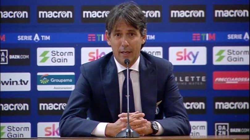 Simone Inzaghi: "La sconfitta fa male e brucia"